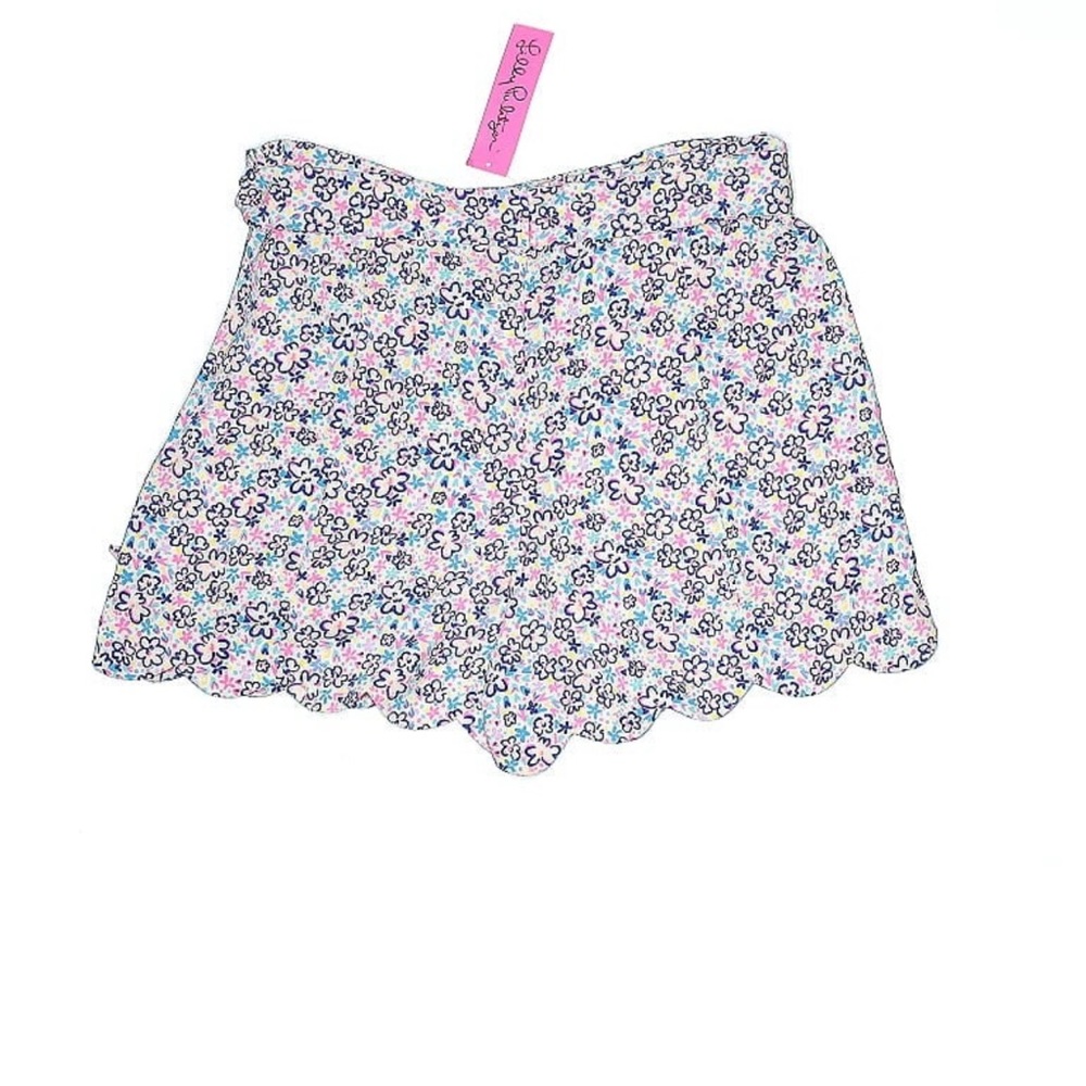 NWT Lilly Pulitzer Casual Stretch Shorts – Fun Sun Repeat Ditsy Print – Size 16